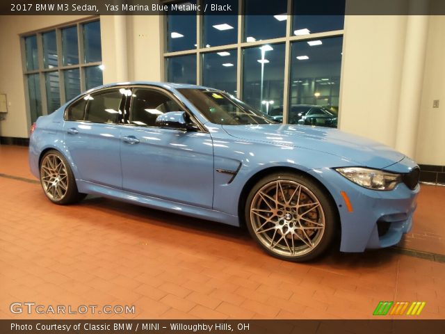 2017 BMW M3 Sedan in Yas Marina Blue Metallic
