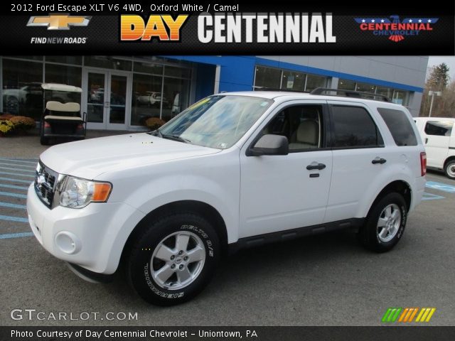 2012 Ford Escape XLT V6 4WD in Oxford White