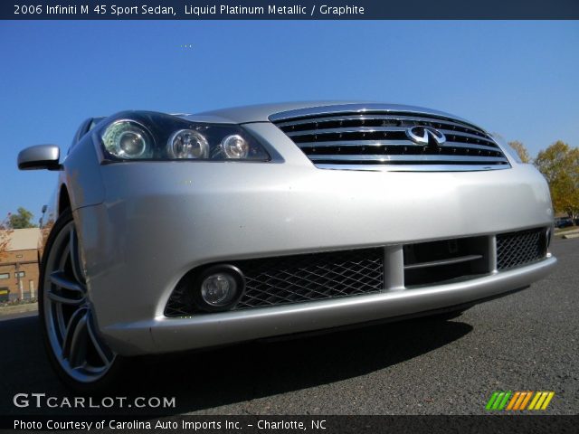 2006 Infiniti M 45 Sport Sedan in Liquid Platinum Metallic