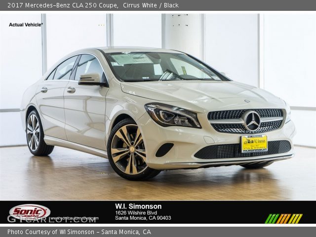 2017 Mercedes-Benz CLA 250 Coupe in Cirrus White