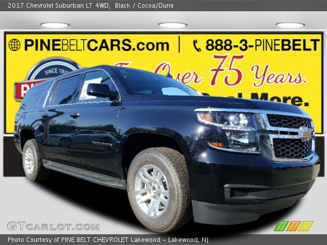 2017 Chevrolet Suburban LT 4WD in Black