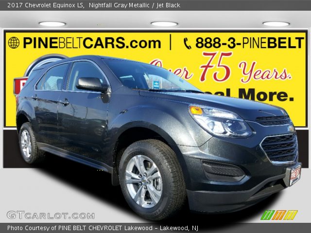 2017 Chevrolet Equinox LS in Nightfall Gray Metallic