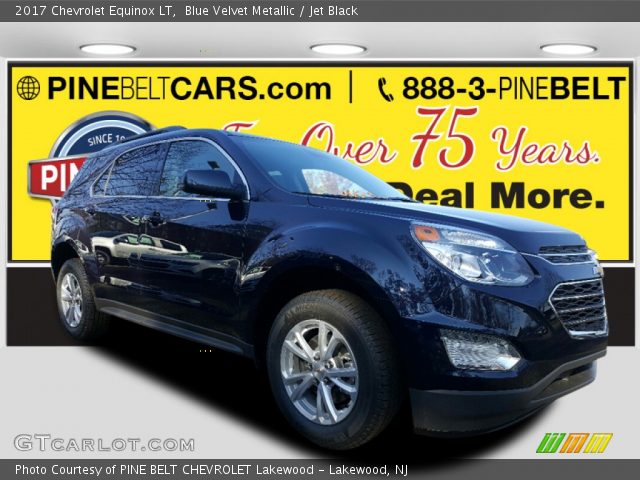 2017 Chevrolet Equinox LT in Blue Velvet Metallic