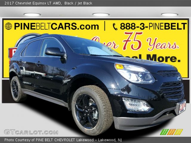 2017 Chevrolet Equinox LT AWD in Black
