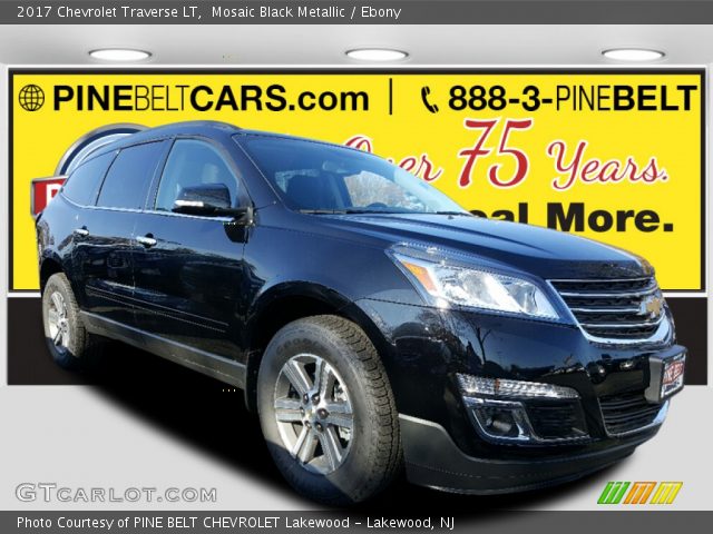 2017 Chevrolet Traverse LT in Mosaic Black Metallic
