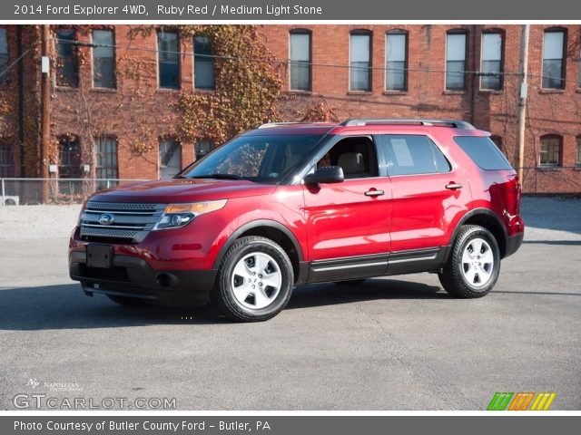 2014 Ford Explorer 4WD in Ruby Red
