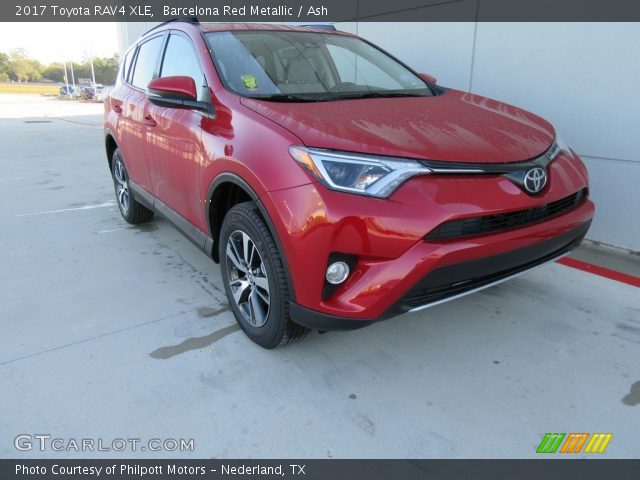 2017 Toyota RAV4 XLE in Barcelona Red Metallic