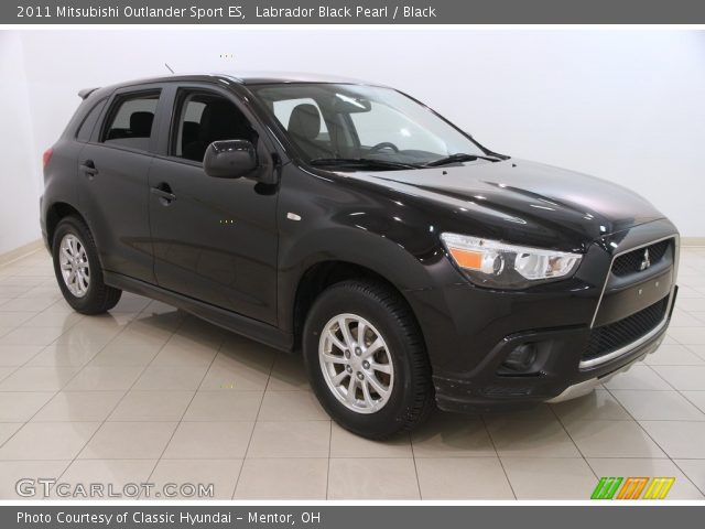 2011 Mitsubishi Outlander Sport ES in Labrador Black Pearl