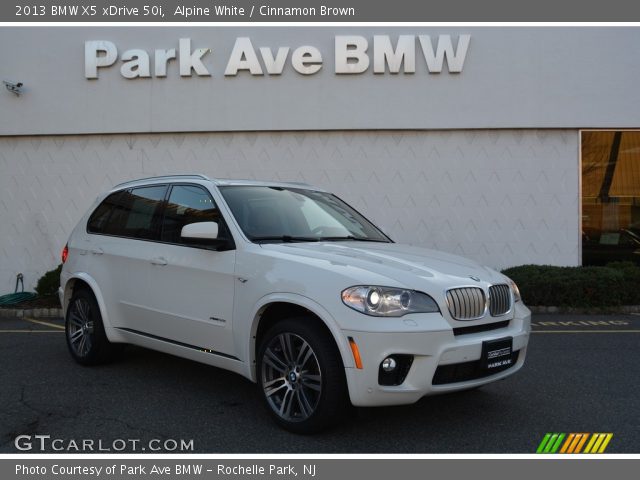 2013 BMW X5 xDrive 50i in Alpine White