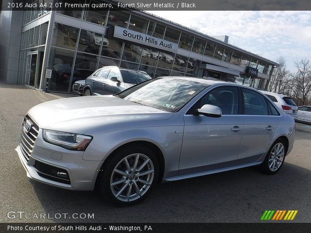 2016 Audi A4 2.0T Premium quattro in Florett Silver Metallic