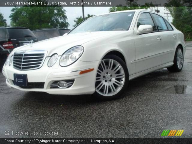 2007 Mercedes-Benz E 350 Sedan in Arctic White