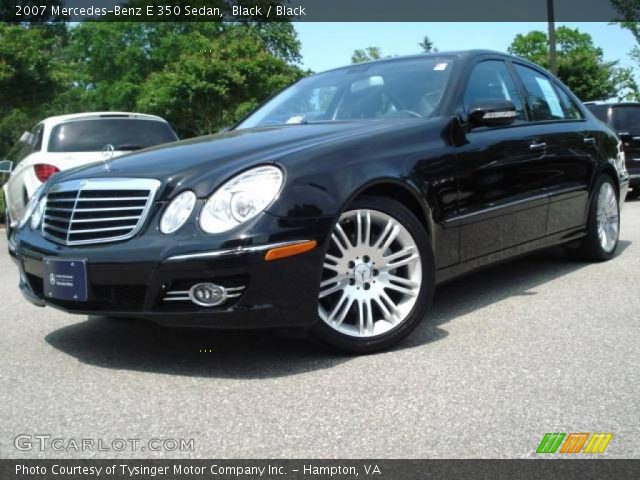 2007 Mercedes-Benz E 350 Sedan in Black