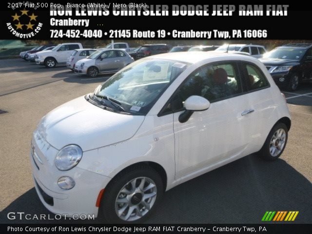 2017 Fiat 500 Pop in Bianco (White)