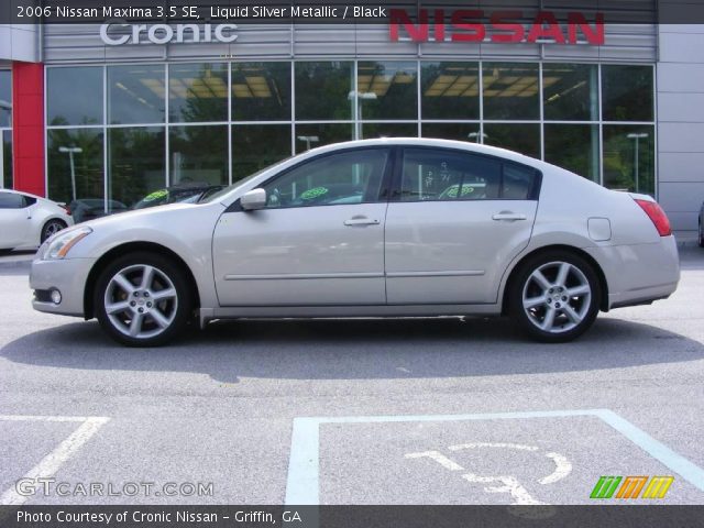 2006 Nissan Maxima 3.5 SE in Liquid Silver Metallic