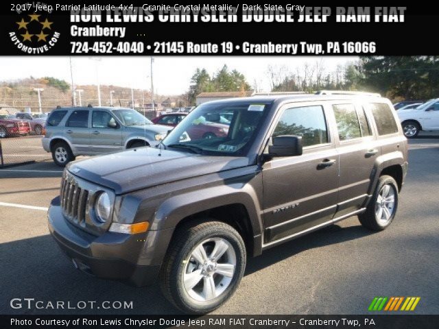 2017 Jeep Patriot Latitude 4x4 in Granite Crystal Metallic