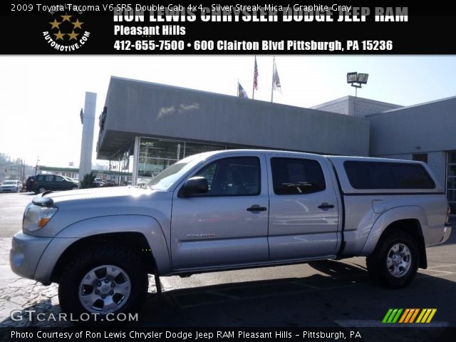 2009 Toyota Tacoma V6 SR5 Double Cab 4x4 in Silver Streak Mica