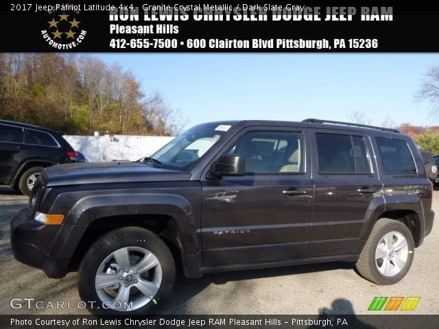 2017 Jeep Patriot Latitude 4x4 in Granite Crystal Metallic
