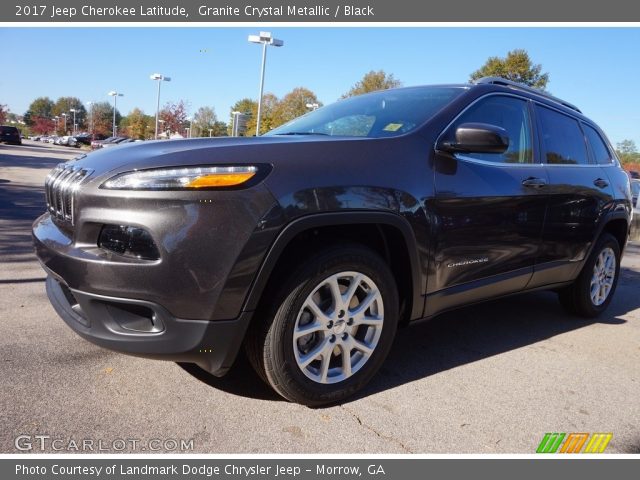 2017 Jeep Cherokee Latitude in Granite Crystal Metallic