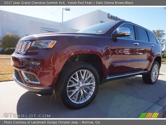 2017 Jeep Grand Cherokee Summit 4x4 in Velvet Red Pearl