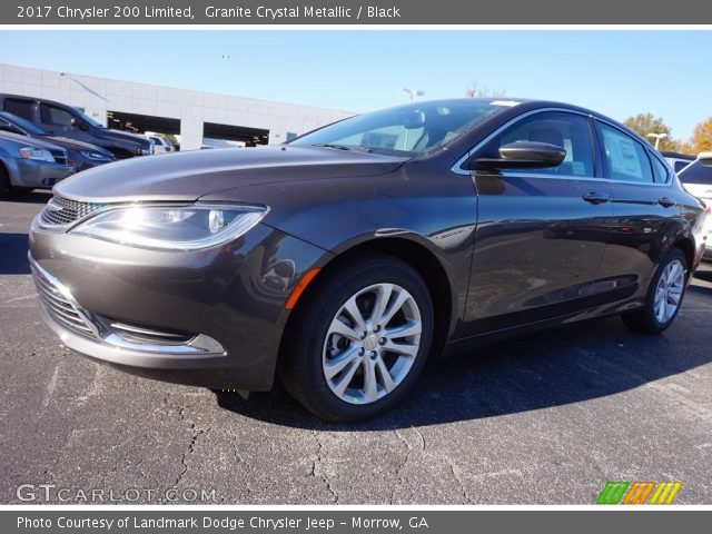 2017 Chrysler 200 Limited in Granite Crystal Metallic