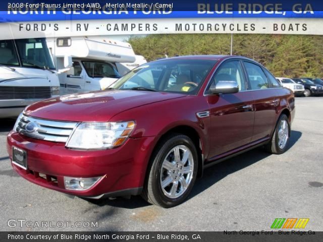 2008 Ford Taurus Limited AWD in Merlot Metallic