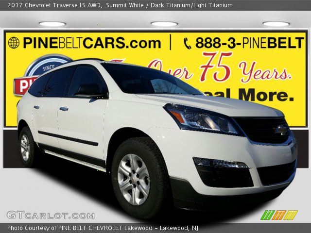 2017 Chevrolet Traverse LS AWD in Summit White