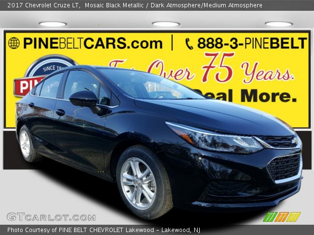 2017 Chevrolet Cruze LT in Mosaic Black Metallic