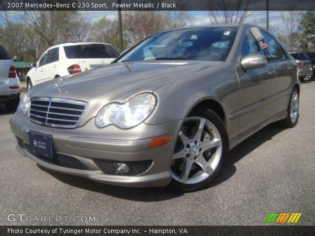 2007 Mercedes-Benz C 230 Sport in Pewter Metallic