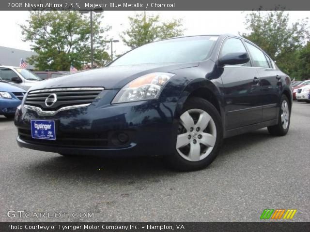 2008 Nissan Altima 2.5 S in Majestic Blue Metallic