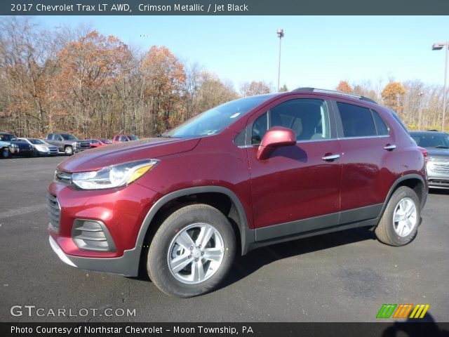 2017 Chevrolet Trax LT AWD in Crimson Metallic