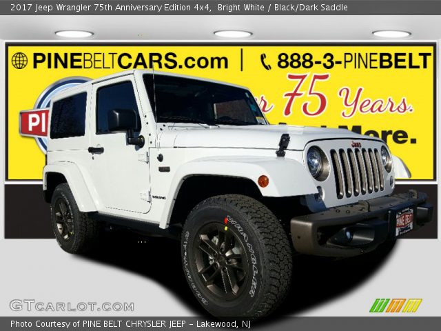 2017 Jeep Wrangler 75th Anniversary Edition 4x4 in Bright White