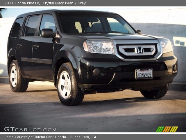 2011 Honda Pilot LX in Crystal Black Pearl