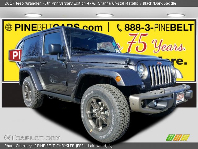 2017 Jeep Wrangler 75th Anniversary Edition 4x4 in Granite Crystal Metallic