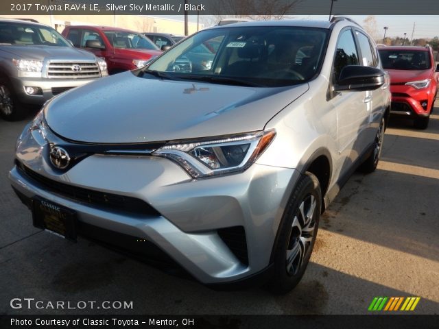 2017 Toyota RAV4 LE in Silver Sky Metallic