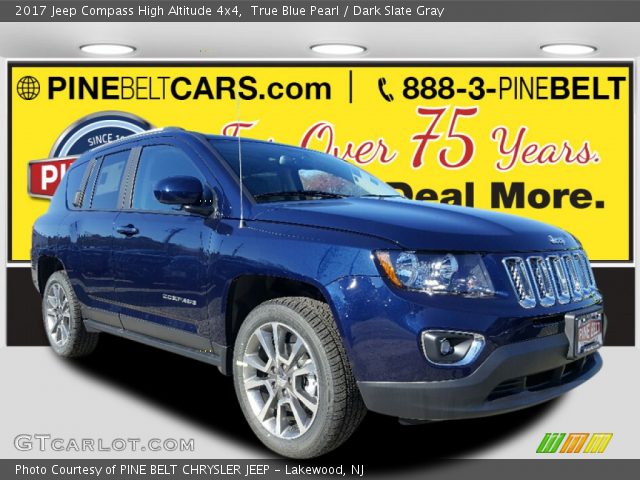 2017 Jeep Compass High Altitude 4x4 in True Blue Pearl