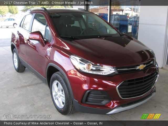 2017 Chevrolet Trax LT AWD in Crimson Metallic