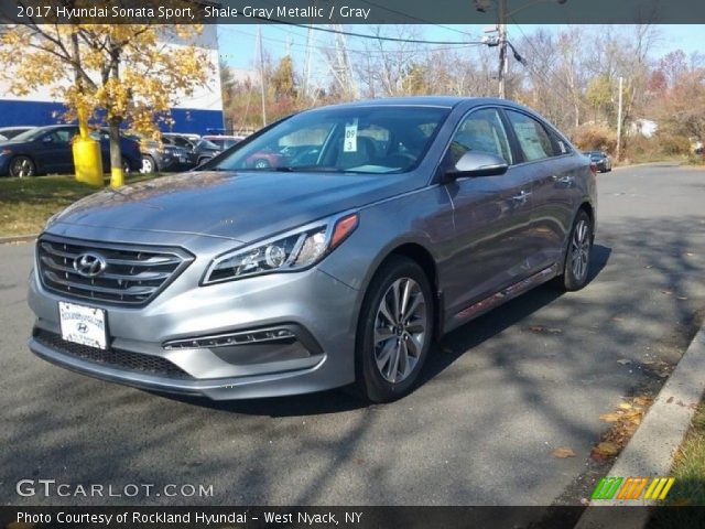 2017 Hyundai Sonata Sport in Shale Gray Metallic