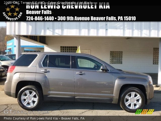 2010 GMC Terrain SLE AWD in Cyber Gray Metallic