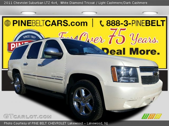 2011 Chevrolet Suburban LTZ 4x4 in White Diamond Tricoat