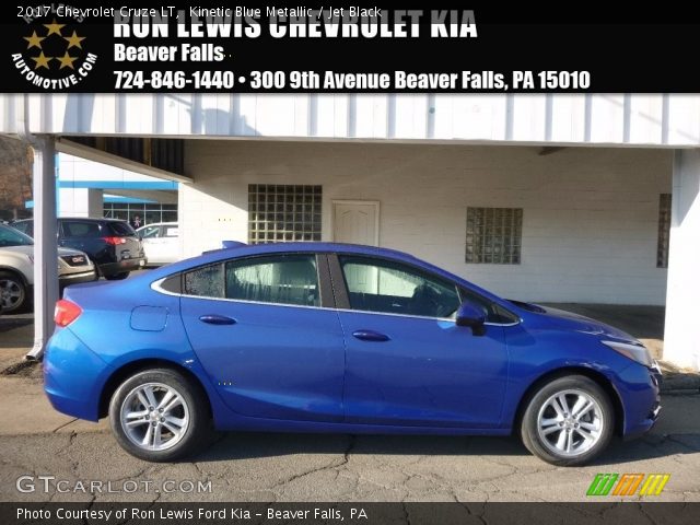 2017 Chevrolet Cruze LT in Kinetic Blue Metallic