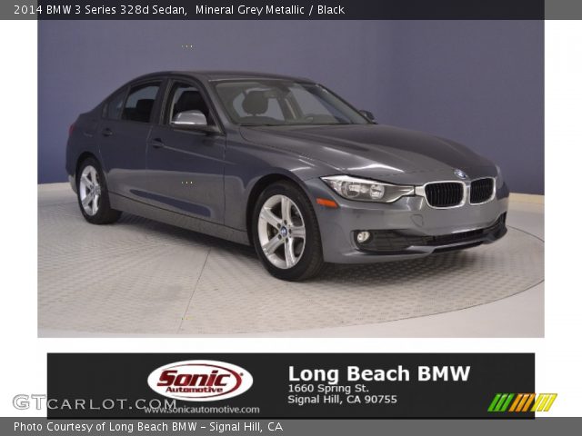 2014 BMW 3 Series 328d Sedan in Mineral Grey Metallic