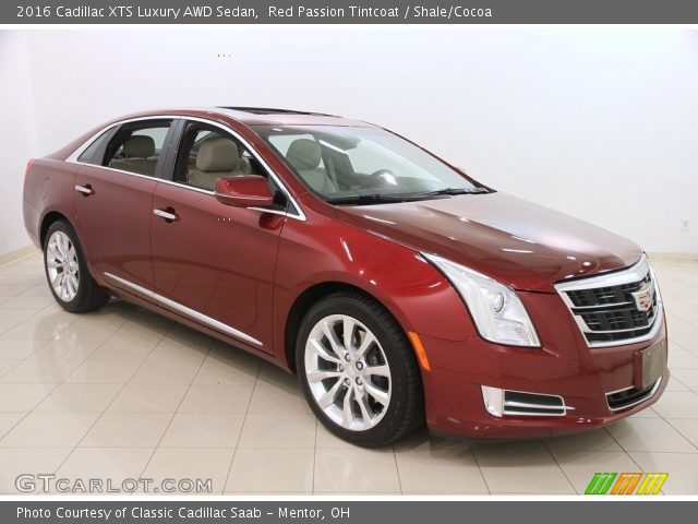 2016 Cadillac XTS Luxury AWD Sedan in Red Passion Tintcoat