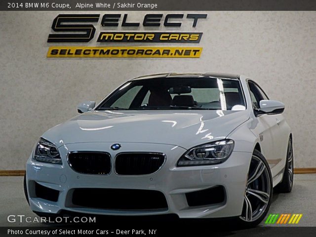 2014 BMW M6 Coupe in Alpine White