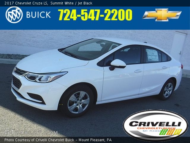 2017 Chevrolet Cruze LS in Summit White
