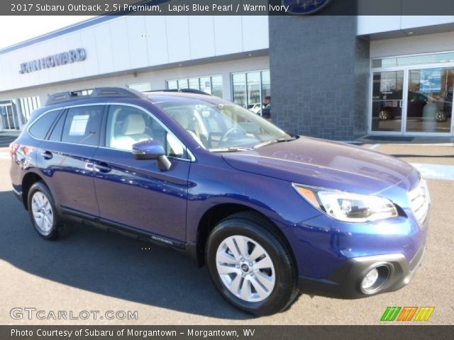 2017 Subaru Outback 2.5i Premium in Lapis Blue Pearl