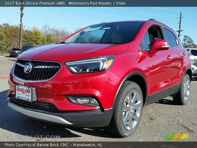 2017 Buick Encore Premium AWD in Winterberry Red Metallic