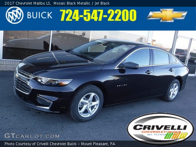 2017 Chevrolet Malibu LS in Mosaic Black Metallic
