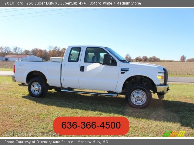 2010 Ford F250 Super Duty XL SuperCab 4x4 in Oxford White