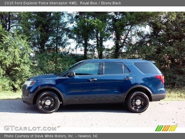 2016 Ford Explorer Police Interceptor 4WD in Royal Blue