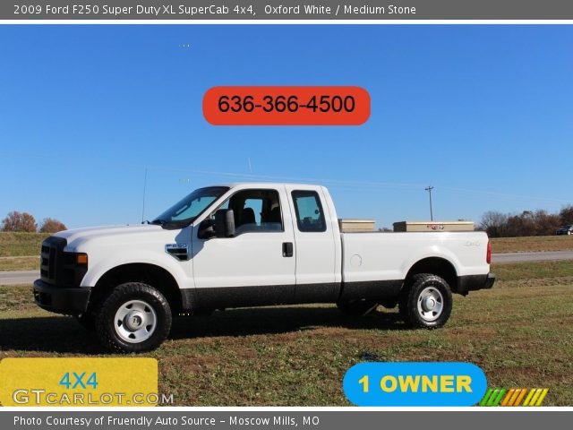 2009 Ford F250 Super Duty XL SuperCab 4x4 in Oxford White